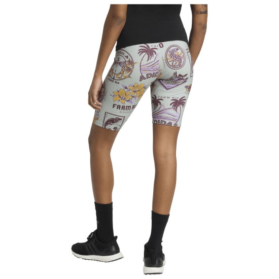 Adidas Γυναικείο σορτς-κολάν x Farm Bike Shorts